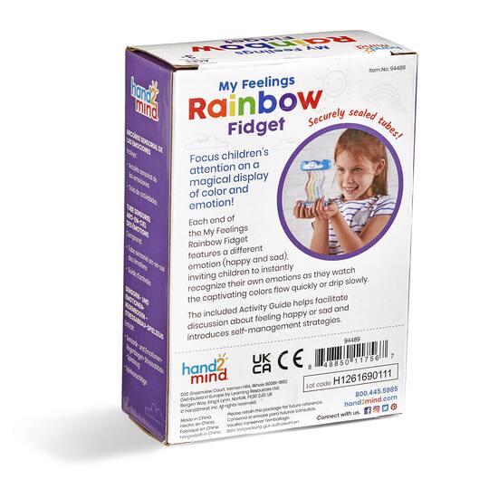 Hand2mind® My Feelings Rainbow Fidget Toy